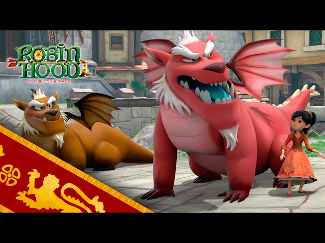 ROBIN HOOD 🏹 The Other Dragon 👑 | Full Episode | Cartoon for kids