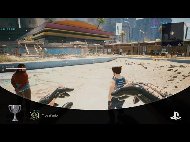 Cyberpunk 2077 true warrior