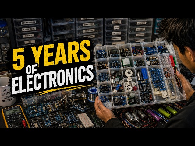 My Electronics Hobby Collection After 5 Years — What’s in My Workshop?