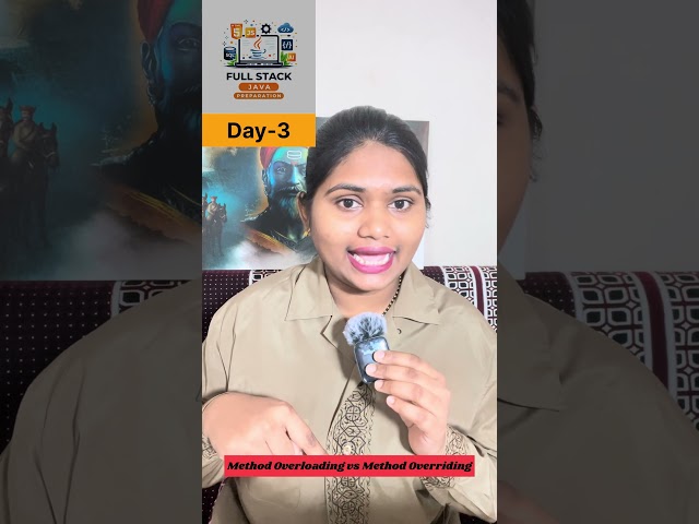 Method Overloading vs Method Overriding in Java #payaltechnova