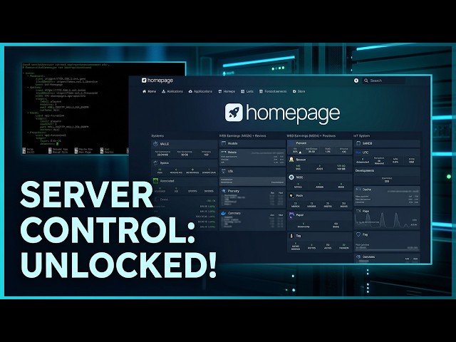 Homepage is the Ultimate Home Lab Dashboard for Server Management