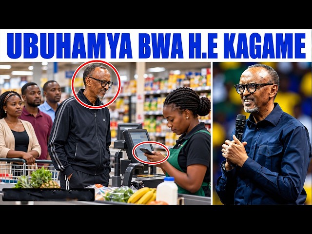 UBUHAMYA🚨H.E KAGAME AVUZE UKO YAHUYE NURUVA GUSENYA MURI SUPER MARKET KIGALI BAKAMWAKIRA NABI!