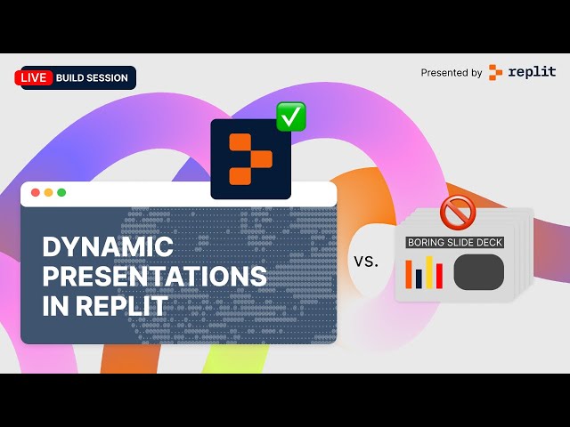 Build a dynamic presentation in Replit (Live Build)