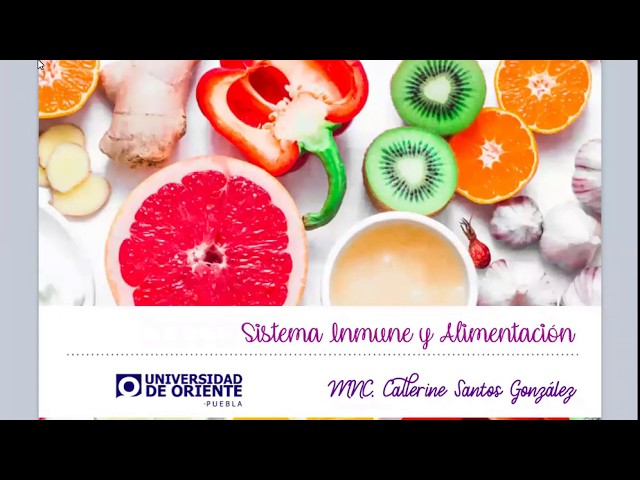 Open KNOWledge - Webinar - Sistema Inmune y Alimentación