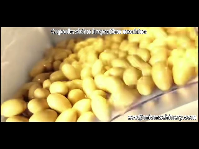 Capsule vision inspection machine