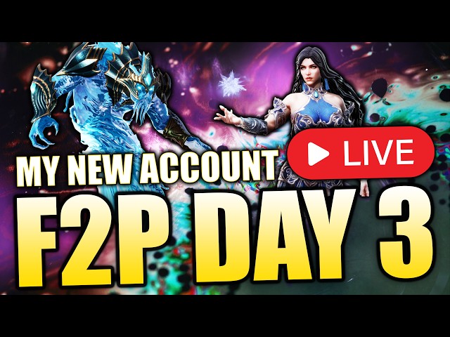 DAY 3 My New F2P ACCOUNT! PURE F2P Challenge - Content Push & Progression! ⁂ Watcher of Realms