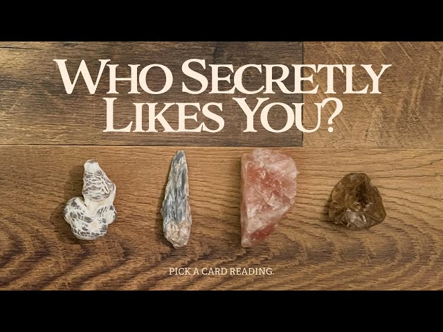 🤫😱 Who Secretly Likes You? 🥰🤐 tarot pick a card