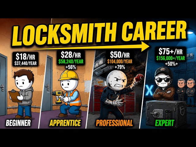 Every Level of a Locksmith's Career
