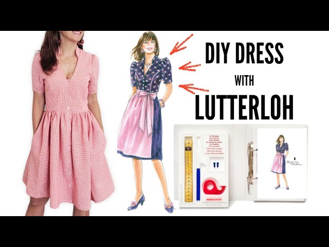 Draft and Sew a Custom-Fit Dress to Your Measurements | Lutterloh System Sew Along 