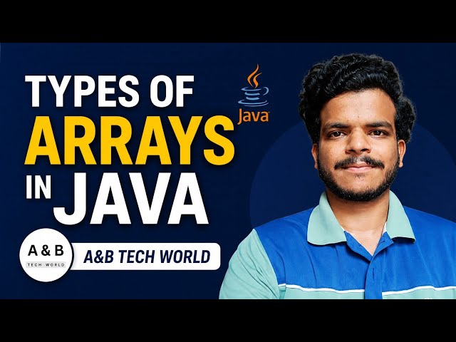 Arrays in java | Character array | Double array | A&B Tech world