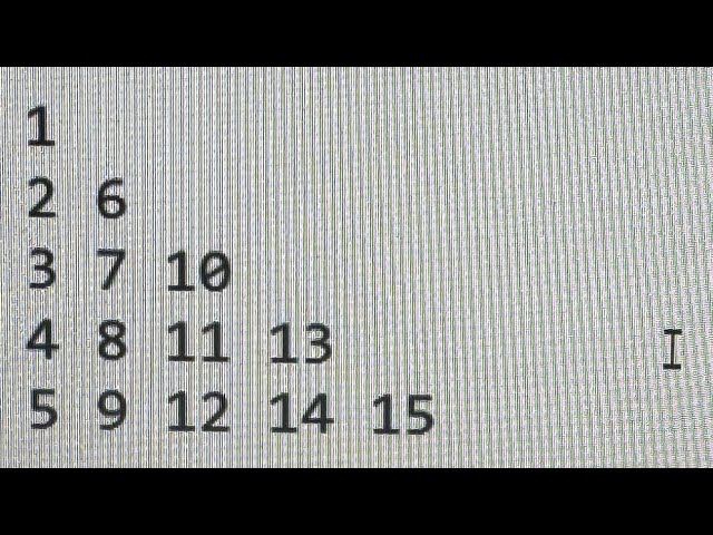 Java Programme To Print Pattern30