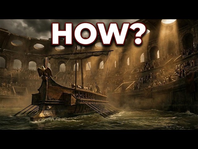 HOW? Did They Fill The colosseum Full of Water for Naval Battles?