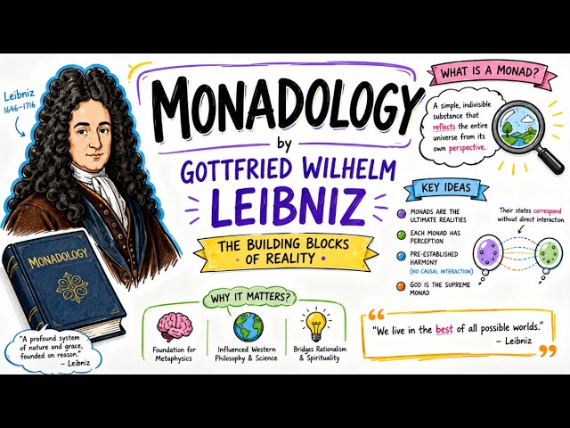 Why Reality is NOT Physical:  Leibniz’s Monadology Explained