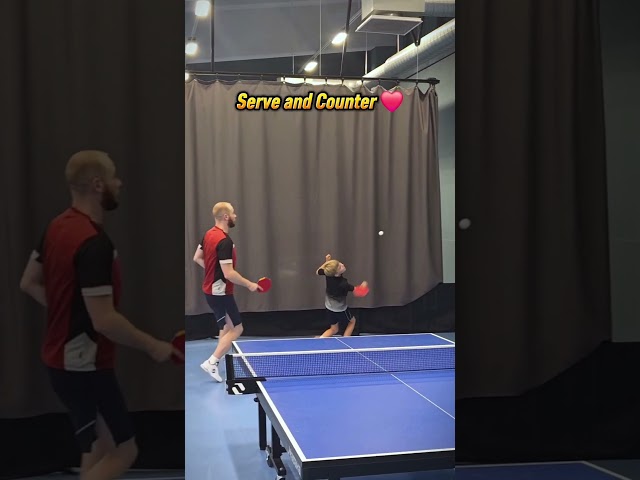 Serve and Counter Attack❤️