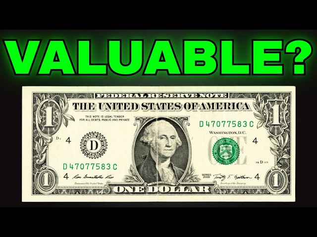 Why Some 2013 $1 Bills Are Surprisingly Valuable