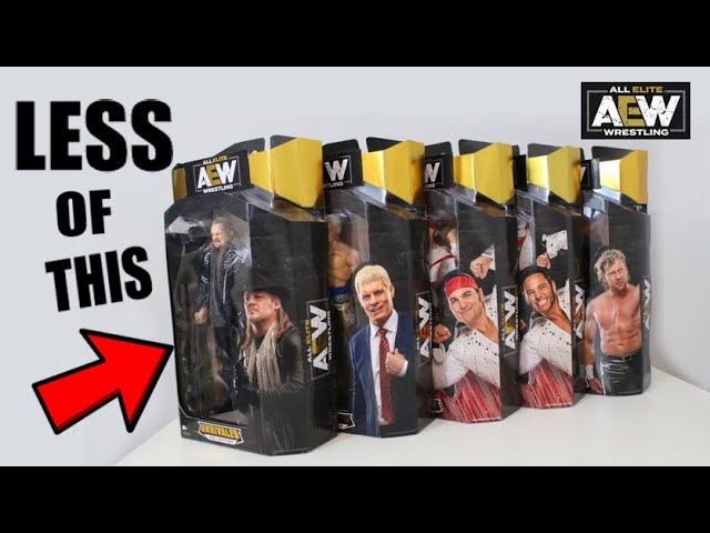 STOP DOING THIS NOW! AEW UNRIVALED Series 1 By Jazwares / Toy Review