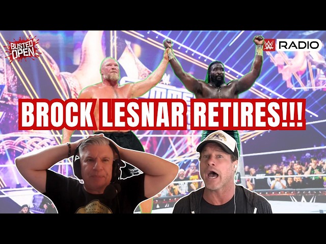 Reaction to Brock Lesnar Retirement | Busted Open WWE