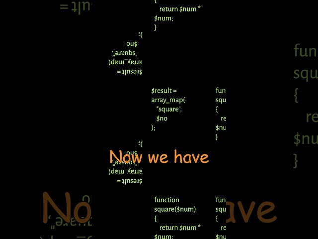 Using array_map() with callbacks