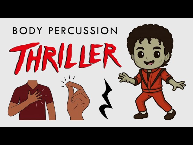 Thriller 🧟‍♂️ Easy Halloween Body Percussion
