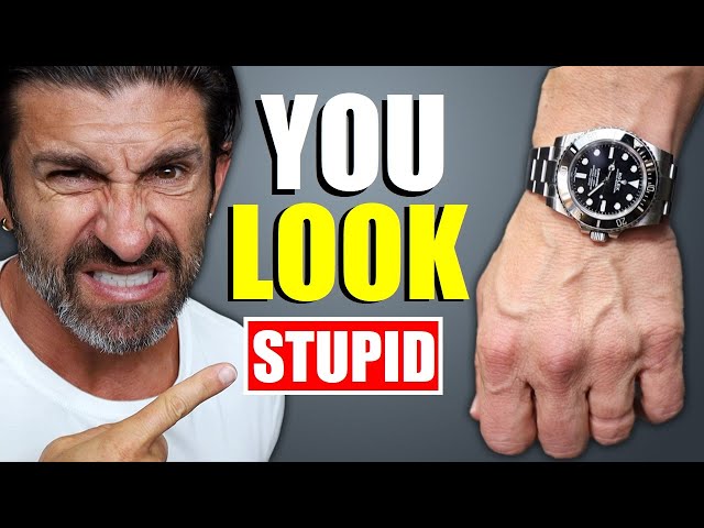 6 relojes que hacen que los hombres adultos parezcan estúpidos