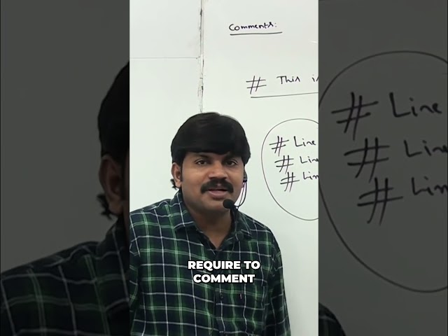 Python Multiline Comments: Docstrings vs. True Comments #shorts