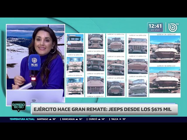 Chilean Army auctioning off 123 lots of vehicles, uniforms, and more: How to participate?