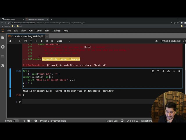 19 Exceptions Handling With Try Except Data Science |