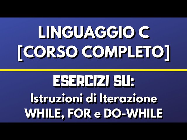 Exercises on WHILE, FOR, DO-WHILE loops - C PROGRAMMING LANGUAGE