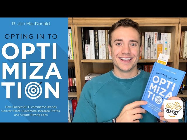 Opting in to Optimization by R. Jon MacDonald