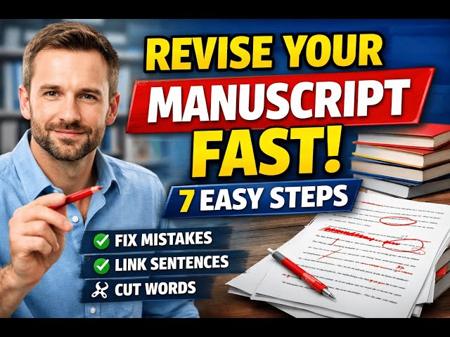 How to Revise Your Manuscript in 7 Easy Steps | Academic Writing Tips