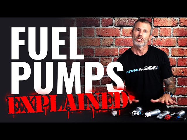 Lethal Performance Tech Tips: Choosing the right fuel pump for your setup (Walbro? Aeromotive?)