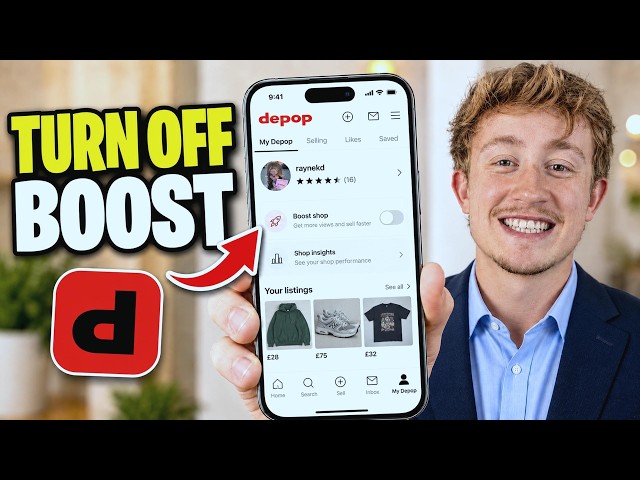 How To Turn Off Boost Shop On Depop - Full Guide