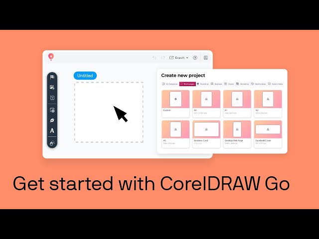 How to get started with CorelDRAW Go | Step-by-step tutorial