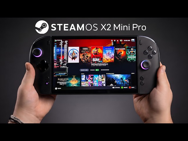 SteamOS on the ONEXPLAYER X2 Mini Pro Is Amazing!