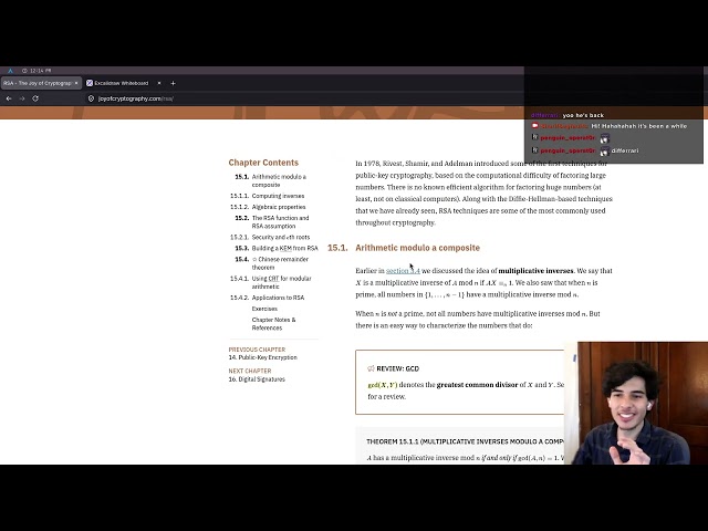 Learning RSA and Rust | Coding a Blockchain From Scratch in Rust | No AI