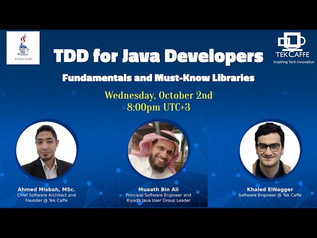 TDD for Java Developers: Fundamentals and Must-Know Libraries