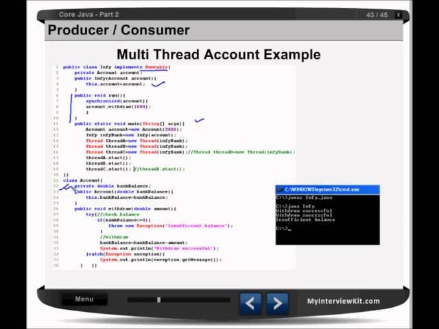 CoreJava Chapter 48 - Producer Consumer Example