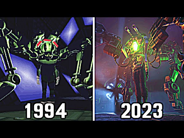 SYSTEM SHOCK Death Animations - Original vs Remake Comparison