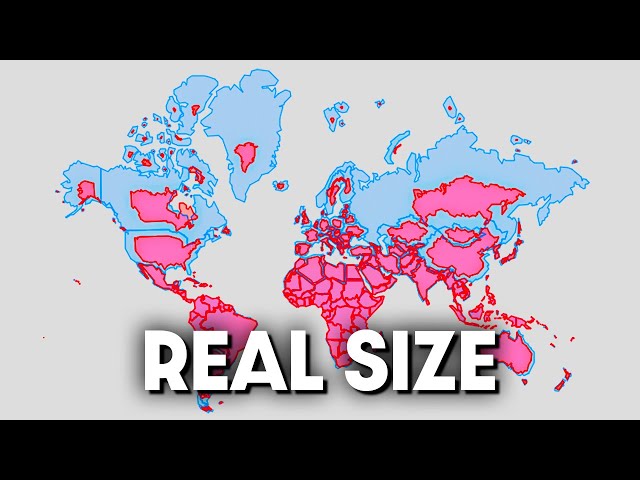 Countries EXPOSED - The Shocking Truth About Their REAL Size!