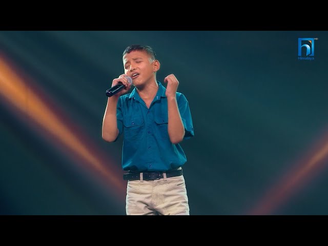 Prajwal Poudel "Babu Ko Jungo" | The Voice Kids Season 4 - 2025
