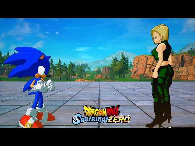Sonic VS Android 18! Dragon Ball Sparking Zero