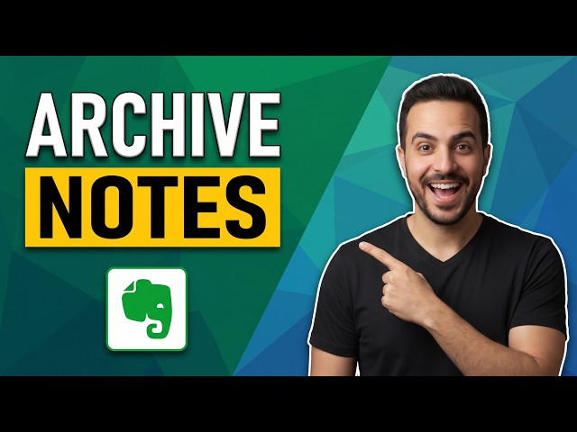 How To Archive Notes In Evernote (Easy Guide)