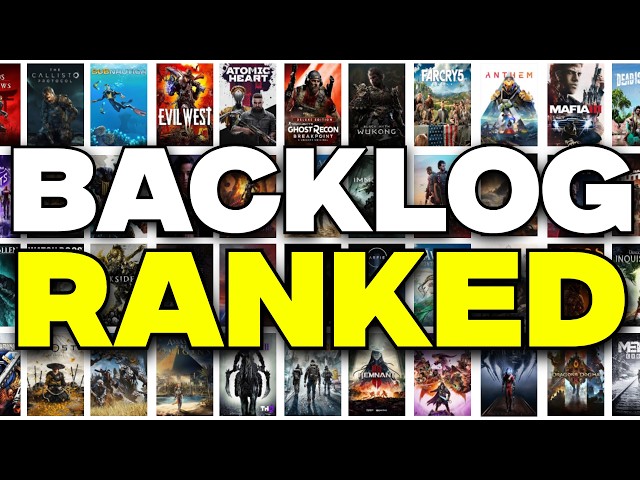 Ranking Every Game I Beat From My Backlog (50+ Games)
