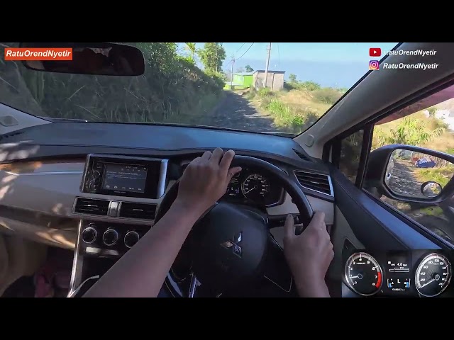 #787 - DESCENDING AN OFF-ROAD HILL - XPANDER ULTIMATE A/T - POV DRIVING INDONESIA