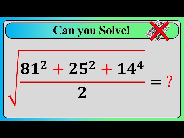 Solving a 'Harvard' University entrance exam question