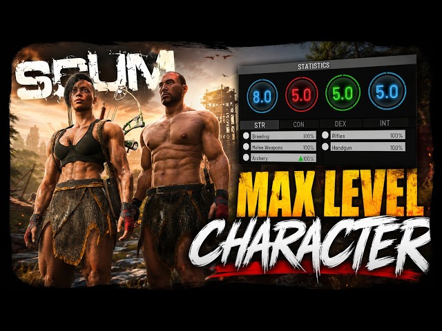 SCUM Max Level Build Is Completely BROKEN