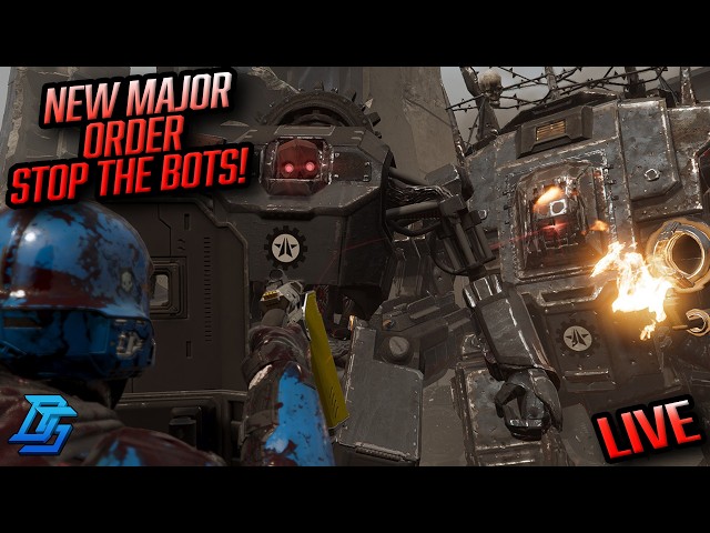 🔴 Helldivers 2: NEW MAJOR ORDER! STOP THE CYBORGS & BOTS FROM TAKING LAVA PLANETS! #helldivers2