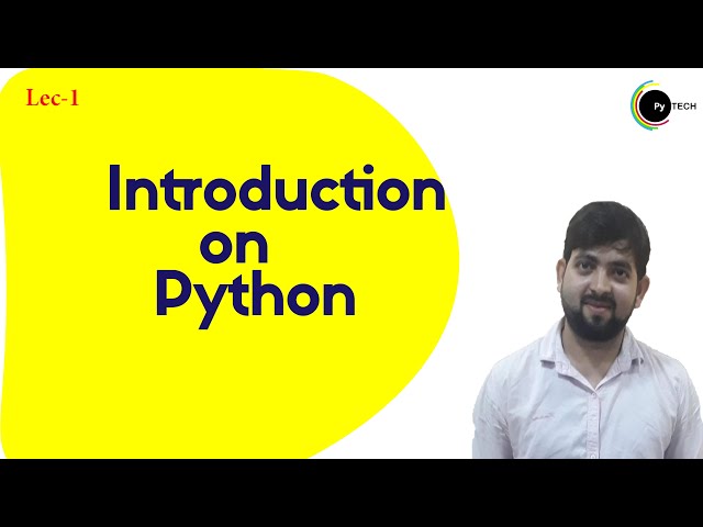 Introduction to Python