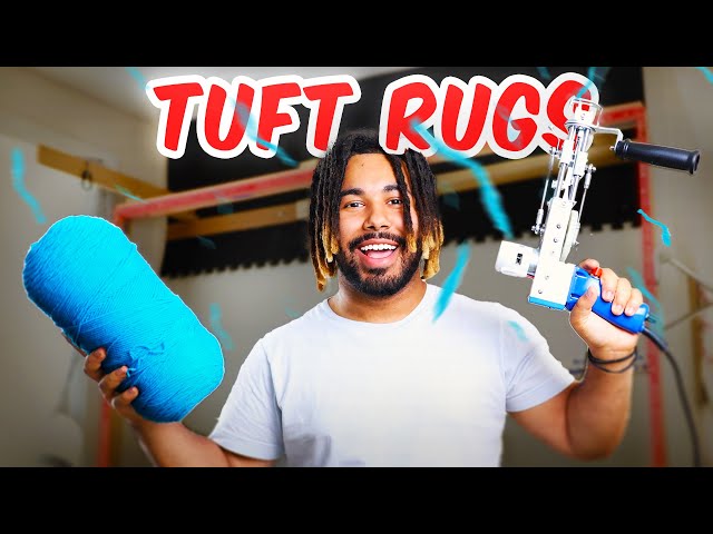 How to Tuft Rugs for Beginners (Step-by-Step Tutorial) | Full Rug Tufting Process 2026