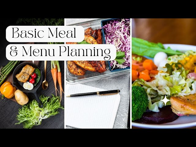 Basic Meal & Menu Planning